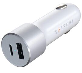  Автомобильное зарядное устройство Satechi 72W Type-C PD Car Charger серый космос 