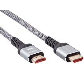  Кабель Vcom ACG859A-1.0 HDMI 19M/M, ver. 2.1 8KX60Hz Econom оплетка 1m iOpen 