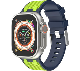  Ремешок для Apple Watch Alpin Loop 42/44/45/49 mm WiWU Wi-WB015 Kylin silicone ( Fluorescent green ) 