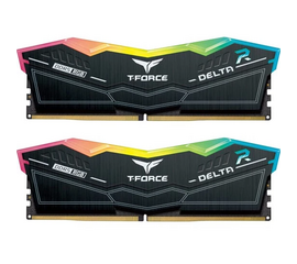  ОЗУ TEAMGROUP T-Force Delta RGB 32GB (FF3D532G5600HC32DC01) (2x16GB) DDR5 5600MHz CL32 (32-36-36-76) 1.2V / Black 