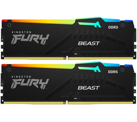  ОЗУ Kingston Fury Beast KF568C34BBAK2-32 DDR5 - 2x 16ГБ 6800МГц, DIMM, Ret 