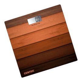  Весы напольные Centek CT-2420 (Wood)  электронные 180кг, 0.1кг, LCD 45x28, размер 26х26см 