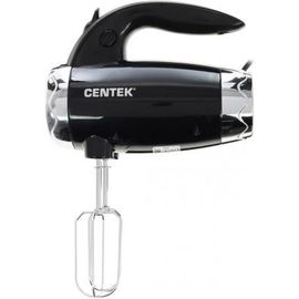  Миксер Centek CT-1115 (черный/хром) 350Вт, 6 скоростей+турбо, взбивание/замешивание 