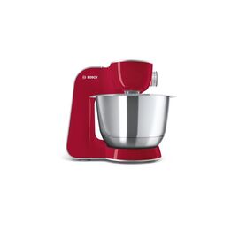  Кухонный комбайн Bosch MUM58720 красный/серебристый 