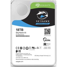  Жесткий диск Seagate Original SATA-III 18Tb ST18000VE002 SkyHawkAI (7200rpm) 256Mb 3.5" 