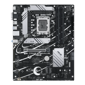  MB s1700 ASUS PRIME B760-PLUS, Intel B760, 4xDDR5-5600 МГц, 2xPCI-Ex16, 3xM.2, Standard-ATX 90MB1EF0-M0EAY0 