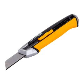  Нож строительный Fiskars CarbonMax 1027227 с выдвижным сменным лезвием18мм 