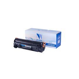  Расходные материалы NVPrint CE285X Картридж NVPrint увеличенной ёмкости для LaserJet P1102/P1102W , чёрный, 2300 стр. (NV-CE285X) 