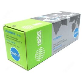  Тонер Картридж Cactus CS-Q6001A голубой для HP 1600/2600N/M1015/M1017(2000стр.) 