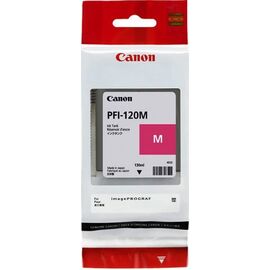  Картридж струйный Canon PFI-120 M 2887C001 пурпурный (130мл) для Canon imagePROGRAF TM-200/205 