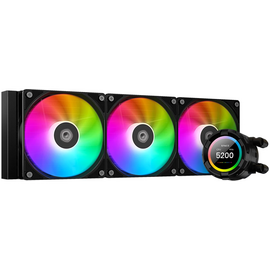  СВО ID-COOLING SL360 XE LGA20XX/1700/1200/115X/AM5/AM4 (TDP 350W, PWM, LCD Display, Triple ARGB Fan 120mm) Ret 