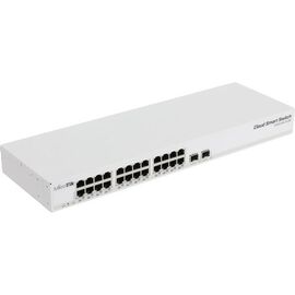  Коммутатор MikroTik CSS326-24G-2S+RM 24х Gigabit RJ45, 2х SFP+ 
