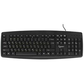  Клавиатура Gembird KB-8351U-BL Black, USB,104 клавиш 