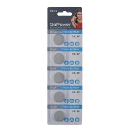  Батарейка GoPower CR1632 BL5 Lithium 3V (5/100/2000) 