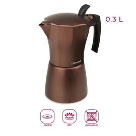  Кофеварка гейзерная Rondell Kortado RDA-995 коричневый 