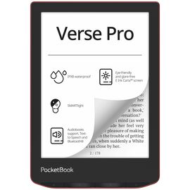  Электронная книга PocketBook 634 Verse Pro Passion (PB634-3-WW) Red 