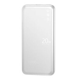  Аккумулятор внешний резервный REMAX Wefon Series 20W Ultrathin Metal Fast Charging Power Bank  10000mAh  RPP-636 (серебро) 