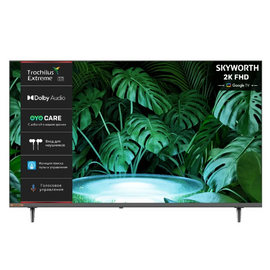  32" Телевизор Skyworth 32E55G черный 1366x768, HD, 60 Гц, Wi-Fi, Smart TV, Google TV 