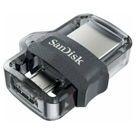  USB-флешка SanDisk Ultra SDDD2-064G-G46 Android Dual Drive OTG, USB 3.0, Black 