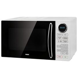  Микроволновая Печь BBK 23MWS-916S/BW белый, 23 л., 900 Вт., электронное управление, дисплей 