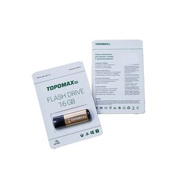  Flash Drive 16G USB  2.0 TOPOMAX PK_TG121GD (бронза) нс 