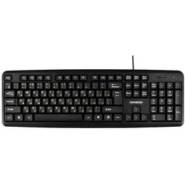  Клавиатура Гарнизон GK-100L, USB, 1.8м черный 