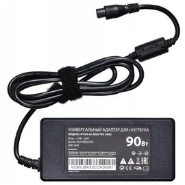  Блок питания Ippon (D90U) автоматический 90W 15V-19.5V 11-connectors 8A 1xUSB 2.1A от бытовой электросети LСD индикатор 