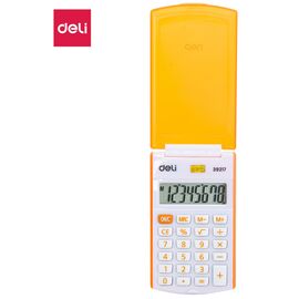  Калькулятор карманный Deli E39217/OR оранжевый 