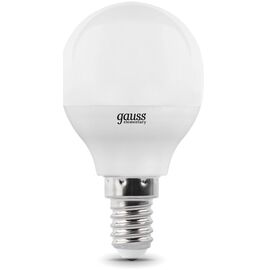  Лампочка Gauss 53126 Elementary Шар 6W 