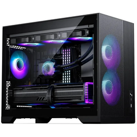  Корпус PHANTEKS XT M3 (PH-XT325M_BK02), Black, 3x120mm ARGB Fan, Tempered Glass, mATX 