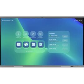  Панель Sber Про Sber 75 SDIP-IV75ACN-0001 серый титан VA LED 6.5ms 16:9 HDMI M/M матовая 350cd 178гр/178гр 3840x2160 4K USB 50кг 