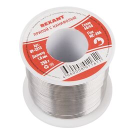  Припой с канифолью REXANT 09-3313 250гр 