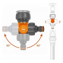  Адаптер DAEWOO DWC 1825 G 3/4" и 1" (26.5-33.3mm) 