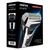  Бритва Centek CT-2174 (черн/хром) cеточная, плавающая головка, триммер, LED 