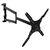  26"-65" Кронштейн VLK TRENTO-19 black Наклонно-поворотный max 30 кг. 4 ст св., нак. + 5° -15°, пов. 180°, от ст. 75-850 мм., max VESA 400x400 мм. 
