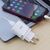  Адаптер Сетевой с кабелем Hoco C12Q 1USB/5V/3A QC3.0+micro USB (white) 