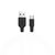  Кабель USB - Type-C Hoco X21 Silicone (100 см) (black/white) 