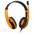  Компьютерная гарнитура Defender G-120 Warhead 2x3,5 mm jack (black/orange) 