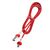  Дата-Кабель Red Line Candy USB - Micro USB, красный 