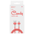  Дата-Кабель Red Line Candy USB - Micro USB, красный 