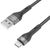  Кабель Breaking Tissue USB - Lightning, 3A, 1.2m. (Черный) 
