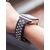  Ремешок силиконовый двухцветный для Apple watch – 42-44 mm (S3/S4/S5 SE/S6), черно-белый 