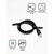  Кабель для смартфонов Apple, Черный 