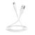  Кабель USB - micro USB Borofone BX18 Optimal, 100 см, (white) 2А (white) (122957) 