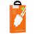  Адаптер Сетевой с кабелем Hoco C95A Lineal 1USB/1TYPE-C/5V/3A PD+QC3.0 +Type-C-Lightning (wh(207586) 