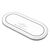  ЗУ Сетевое Беспроводное Hoco CW24 Handsome 3-in-1 (white) (211865) 