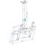  32"-65" Кронштейн Holder PR-101-B Фиксированный черный макс.60кг потолочный 