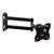  15"-28" Кронштейн Kromax DIX-15 Наклонно-поворотный черный  макс.30кг 