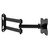  15"-28" Кронштейн Kromax DIX-15 Наклонно-поворотный черный  макс.30кг 