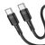  Кабель Type-C - Type-C Hoco X83 60W 100см 3A (black) (215740) 